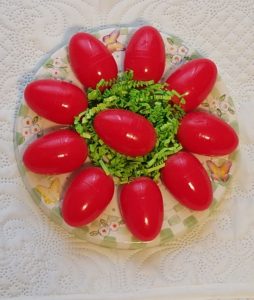 Strawberry Cheesecake Jello Eggs ~ Polishing Pemberley