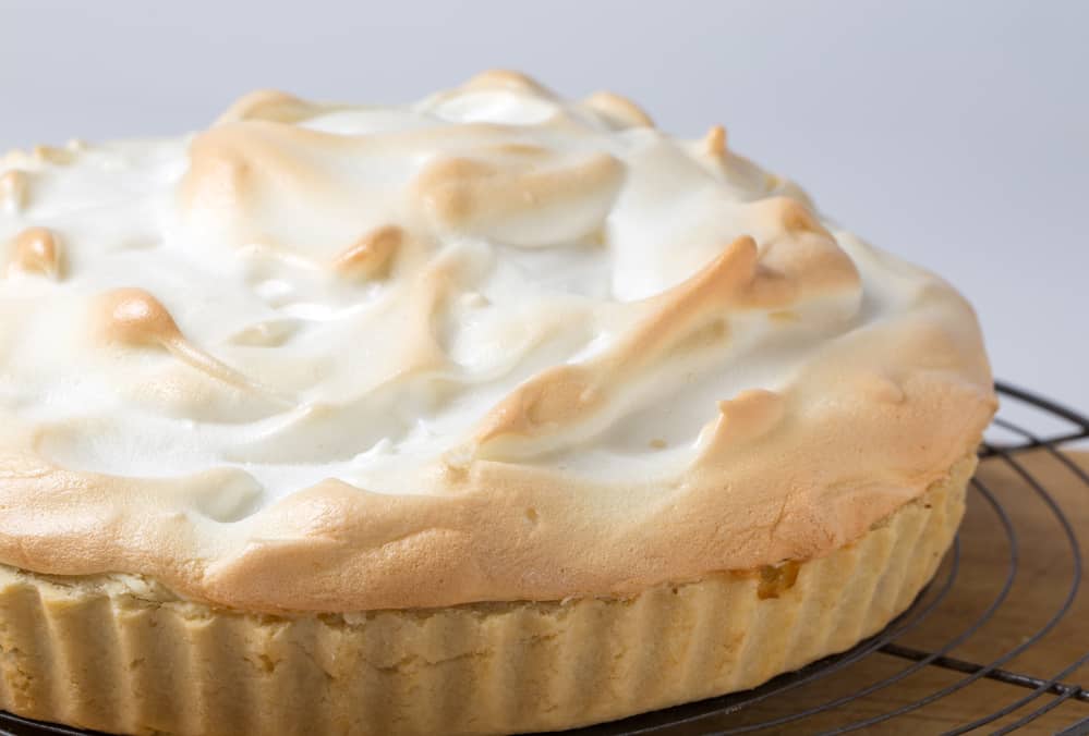 Meringue topped pie