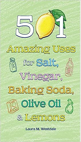 501 Amazing Uses for Salt, Vinegar, Baking Soda, Olive Oil & Lemons

Household hints and tips homemaking book 