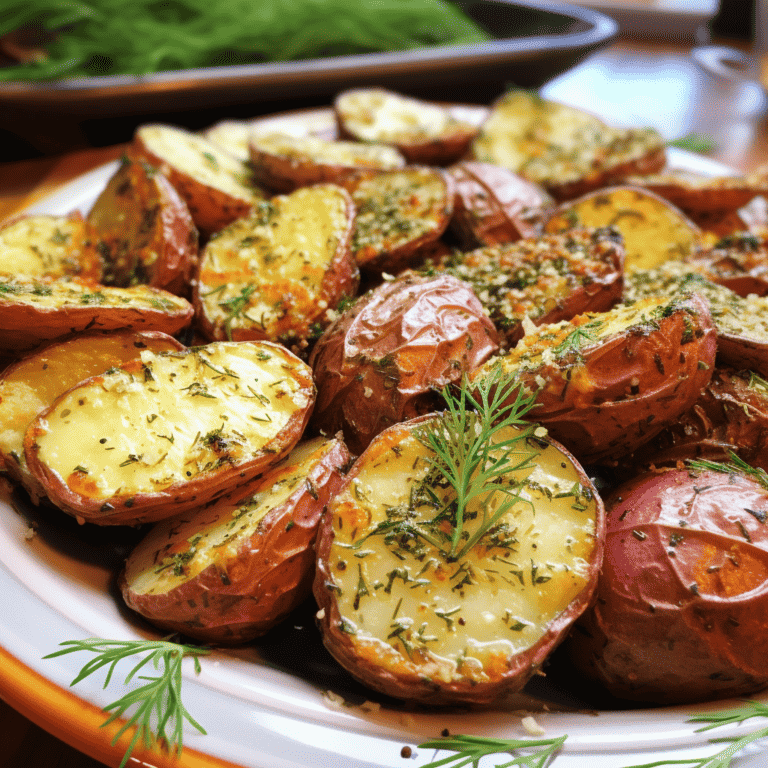 Garlic Dill Potatoes