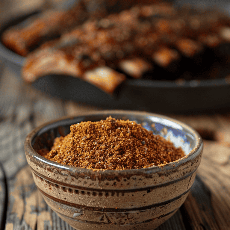 Bowl of Citrus BBQ Rub